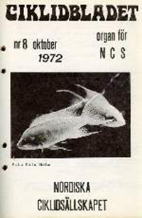 Omslag för Ciklidbladet 1972/08