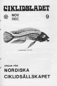 Omslag för Ciklidbladet 1973/09