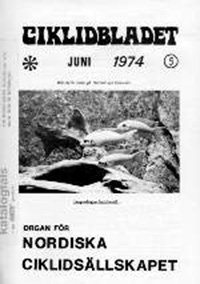 Omslag för Ciklidbladet 1974/05