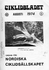 Omslag för Ciklidbladet 1974/06