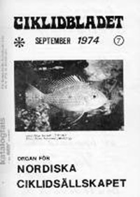 Omslag för Ciklidbladet 1974/07