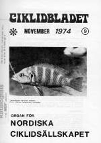 Omslag för Ciklidbladet 1974/09