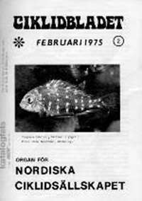 Omslag för Ciklidbladet 1975/02