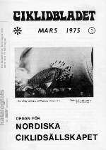 Omslag för Ciklidbladet 1975/03