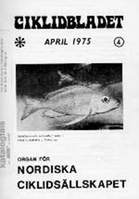 Omslag för Ciklidbladet 1975/04