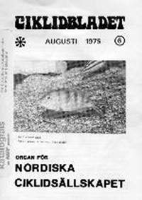 Omslag för Ciklidbladet 1975/06