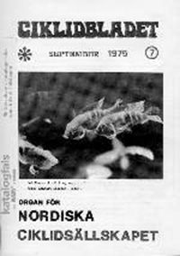 Omslag för Ciklidbladet 1975/07