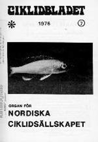 Omslag för Ciklidbladet 1976/07