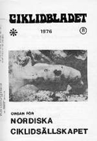 Omslag för Ciklidbladet 1976/08