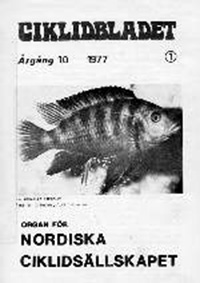 Omslag för Ciklidbladet 1977/01