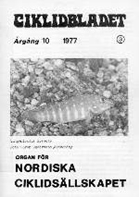 Omslag för Ciklidbladet 1977/03