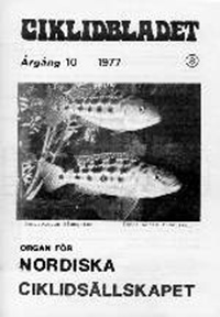 Omslag för Ciklidbladet 1977/08