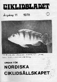 Omslag för Ciklidbladet 1978/01