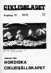 Omslag för Ciklidbladet 1978/03