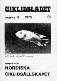 Omslag för Ciklidbladet 1978/04
