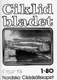 Omslag för Ciklidbladet 1980/01