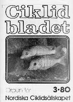 Omslag för Ciklidbladet 1980/03