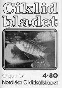 Omslag för Ciklidbladet 1980/04