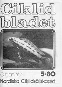 Omslag för Ciklidbladet 1980/05