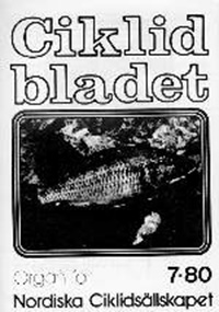 Omslag för Ciklidbladet 1980/07