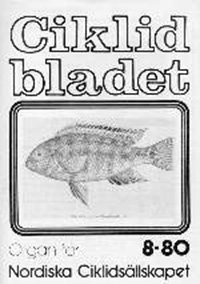 Omslag för Ciklidbladet 1980/08