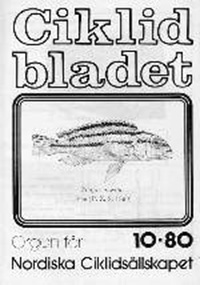 Omslag för Ciklidbladet 1980/10