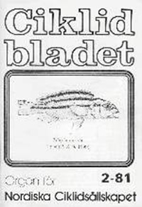 Omslag för Ciklidbladet 1981/02