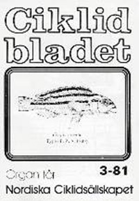 Omslag för Ciklidbladet 1981/03