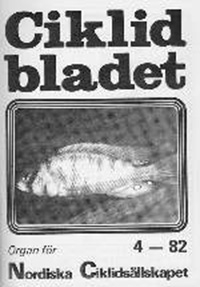 Omslag för Ciklidbladet 1982/04