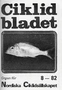 Omslag för Ciklidbladet 1982/08