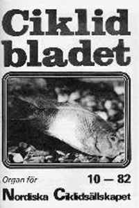 Omslag för Ciklidbladet 1982/10