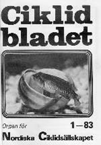 Omslag för Ciklidbladet 1983/01