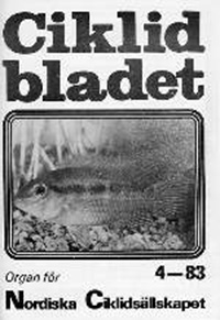 Omslag för Ciklidbladet 1983/04