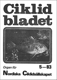 Omslag för Ciklidbladet 1983/05