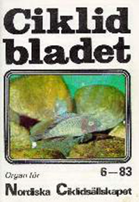 Omslag för Ciklidbladet 1983/06