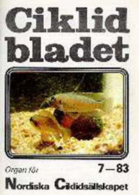Omslag för Ciklidbladet 1983/07