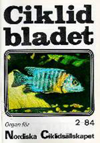 Omslag för Ciklidbladet 1984/02