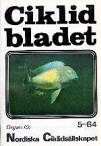 Omslag för Ciklidbladet 1984/05