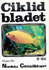 Omslag för Ciklidbladet 1984/06