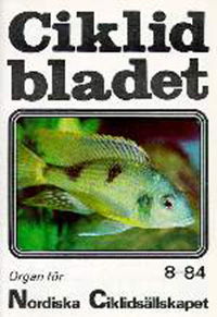 Omslag för Ciklidbladet 1984/08