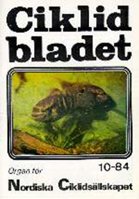 Omslag för Ciklidbladet 1984/10