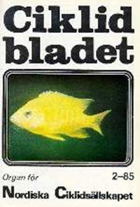 Omslag för Ciklidbladet 1985/02