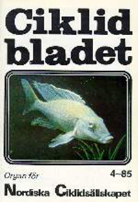 Omslag för Ciklidbladet 1985/04