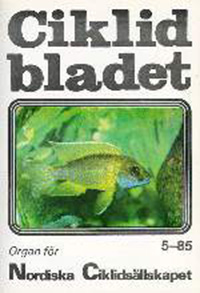 Omslag för Ciklidbladet 1985/05