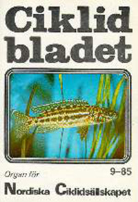 Omslag för Ciklidbladet 1985/09