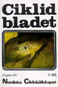 Omslag för Ciklidbladet 1986/01