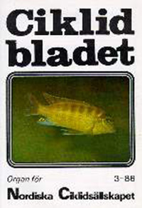 Omslag för Ciklidbladet 1986/03