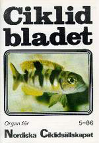 Omslag för Ciklidbladet 1986/05