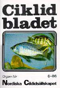 Omslag för Ciklidbladet 1986/06