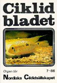Omslag för Ciklidbladet 1986/07